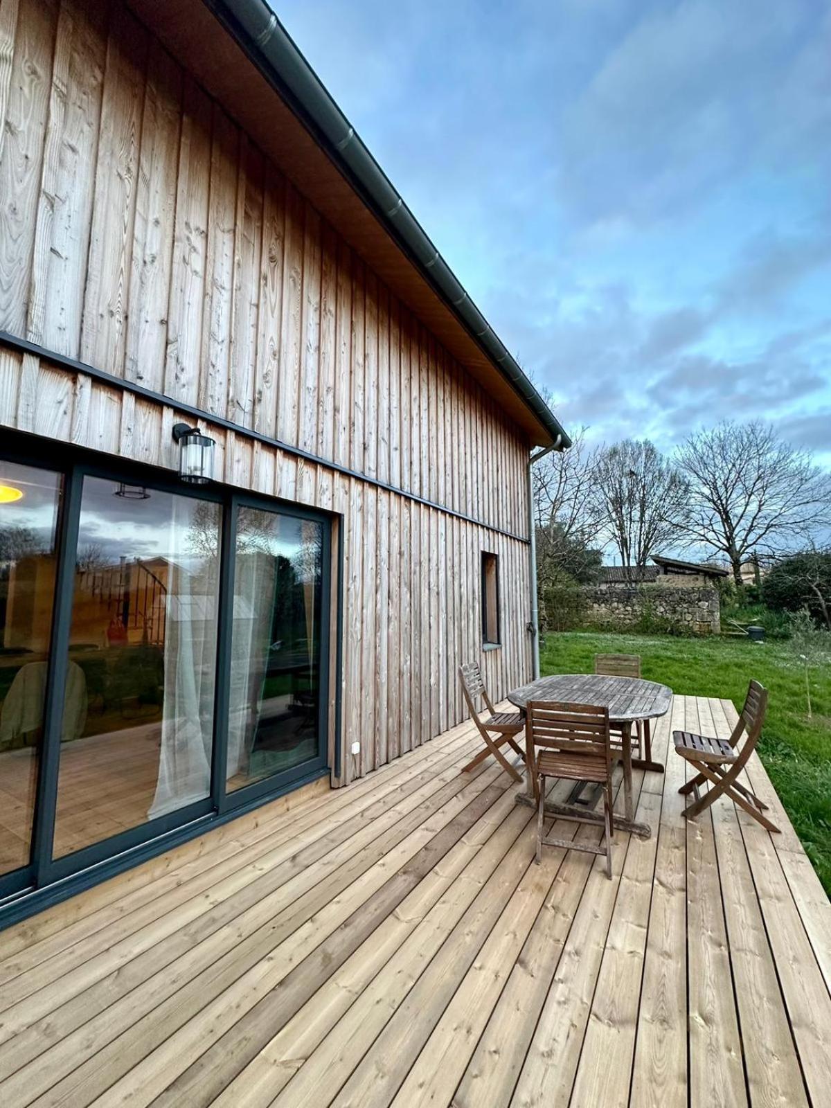Lodge Evasion Fleurie Proche St Emilion Guillac  Екстер'єр фото